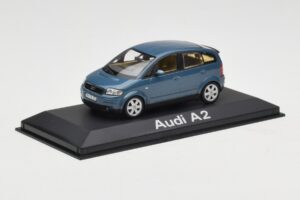 Audi A2 Blue Metallic Minichamps 1:43 20022200748005 Μέταλλο - εικόνα 2 από 4