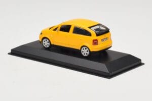 Audi A2 8Z Κίτρινο Minichamps 1:43 AUDI005 Μέταλλο - εικόνα 3 από 4