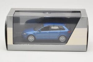 Audi A3 8P Sportback Mauritius Blue Minichamps 1:43 5010403033 Μέταλλο - εικόνα 4 από 4