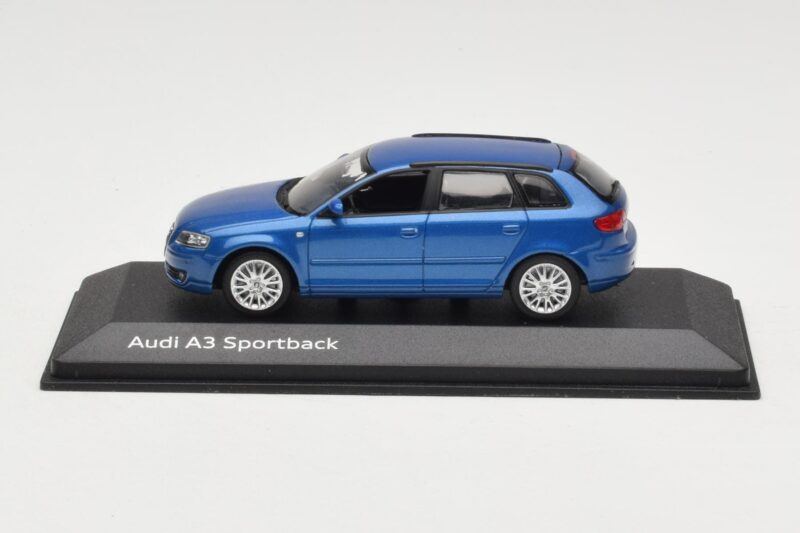Audi A3 8P Sportback Mauritius Blue Minichamps 1:43 5010403033 Μέταλλο