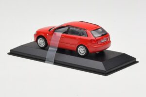 Audi A3 8P Sportback Κόκκινο Minichamps 1:43 5010403023 Μέταλλο - εικόνα 3 από 4