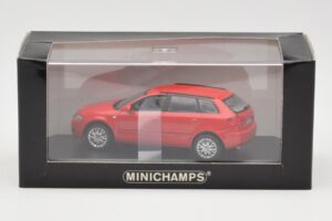 Audi A3 8P Sportback Κόκκινο Minichamps 1:43 5010403023 Μέταλλο - εικόνα 4 από 4