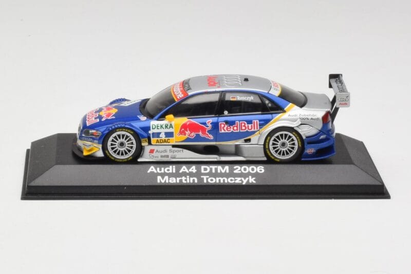 Audi A4 B7 #4 Red Bull M. Tomczyk DTM 2006 Minichamps 1:43 5020600303 Μέταλλο