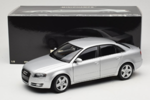 Audi A4 B7 Ασημί Minichamps 1:18 100014402 Μέταλλο - εικόνα 8 από 8