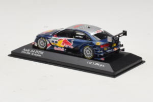 Audi A4 DTM #1 M. Ekstrom Audi Sport Team Abt Sportsline DTM Champion 2008 Minichamps 1:43 400081801 Μέταλλο - εικόνα 3 από 4