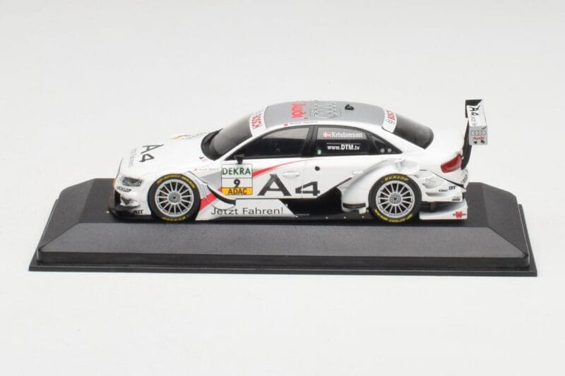 Audi A4 B8 #9 T. Kristensen DTM 2008 Minichamps 1:43 400081809 Μέταλλο