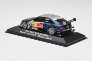 Audi A4 B8 #2 Red Bull M. Tomczyk DTM 2008 Minichamps 1:43 5020800133 Μέταλλο - εικόνα 3 από 4