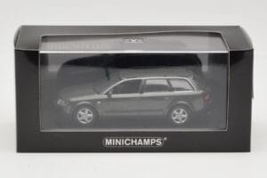 Audi A6 C5 Avant Σκούρο Γκρι Minichamps 1:43 AUDI006 Μέταλλο - εικόνα 4 από 4