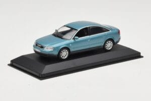 Audi A6 C5 Ανοιχτό Μπλε Minichamps 1:43 AUDI004 Μέταλλο - εικόνα 2 από 4