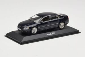 Audi A8 D3 Blue Metallic Light Interior Minichamps 1:43 20000001386003 Μέταλλο - εικόνα 2 από 4