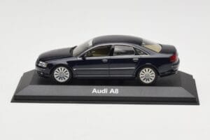Audi A8 D3 Blue Metallic Light Interior Minichamps 1:43 20000001386003 Μέταλλο