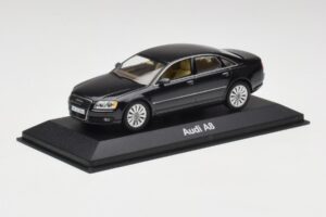 Audi A8 D3 Phantom Μαύρο Minichamps 1:43 5010508133 Μέταλλο - εικόνα 2 από 4