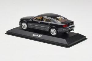 Audi A8 D3 Phantom Μαύρο Minichamps 1:43 5010508133 Μέταλλο - εικόνα 3 από 4