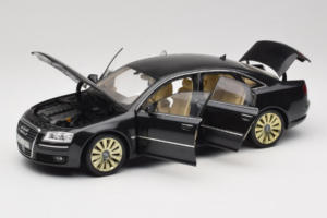 Audi A8 D3 W12 Μαύρο Kyosho 1:18 5010508135 Μέταλλο - εικόνα 2 από 8