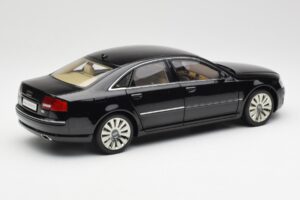 Audi A8 D3 W12 Μαύρο Kyosho 1:18 09212BK Μέταλλο - εικόνα 3 από 8