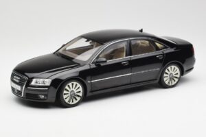 Audi A8 D3 W12 Μαύρο Kyosho 1:18 09212BK Μέταλλο