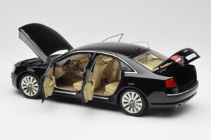 Audi A8 D3 W12 Μαύρο Kyosho 1:18 09212BK Μέταλλο - εικόνα 5 από 8