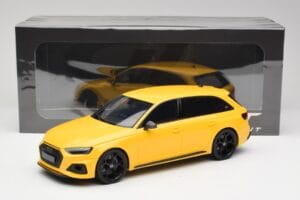 Audi RS4 B9 Avant 25η Επέτειος Vegas Κίτρινο GT Spirit 1:18 GT935 Ρητίνη - εικόνα 6 από 6
