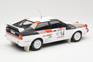 Audi Quattro #14 M. Mouton / F. Pons Winners Rally Sanremo 1981 Minichamps 1:18 155811114 Μέταλλο - εικόνα 2 από 6