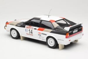 Audi Quattro #14 M. Mouton / F. Pons Winners Rally Sanremo 1981 Minichamps 1:18 155811114 Μέταλλο - εικόνα 5 από 6