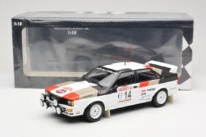 Audi Quattro #14 M. Mouton / F. Pons Winners Rally Sanremo 1981 Minichamps 1:18 155811114 Μέταλλο - εικόνα 6 από 6