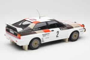 Audi Quattro A1 #2 H. Mikkola / A. Hertz Audi Sport Rally Monte Carlo 1983 Minichamps 1:18 155831102 Μέταλλο - εικόνα 2 από 6