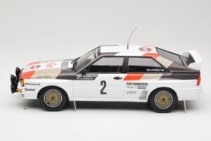 Audi Quattro A1 #2 H. Mikkola / A. Hertz Audi Sport Rally Monte Carlo 1983 Minichamps 1:18 155831102 Μέταλλο - εικόνα 3 από 6