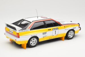 Audi Quattro A2 Audi Sport #1 W. Röhrl / C. Geistdörfer DNF Sanyo Rally of New Zealand 1984 Minichamps 1:18 155841101 Μέταλλο - εικόνα 2 από 6