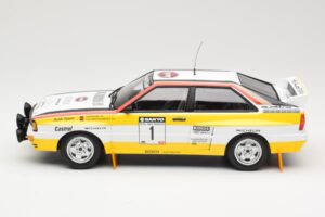 Audi Quattro A2 Audi Sport #1 W. Röhrl / C. Geistdörfer DNF Sanyo Rally of New Zealand 1984 Minichamps 1:18 155841101 Μέταλλο - εικόνα 3 από 6