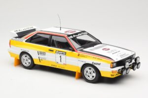 Audi Quattro A2 Audi Sport #1 W. Röhrl / C. Geistdörfer DNF Sanyo Rally of New Zealand 1984 Minichamps 1:18 155841101 Μέταλλο - εικόνα 4 από 6