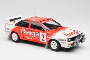 Audi Quattro A2 #2 B. Waldegård / H-T. Thorszelius Belga Team Winners Boucles de Spa 1985 Minichamps 1:18 155851102 Μέταλλο - εικόνα 4 από 6