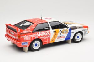 Audi Quattro A2 Schmidt Motorsport #2 H. Demuth / W. Lux Winners Hunsrück Rally 1984 Minichamps 1:18 155841102 Μέταλλο - εικόνα 2 από 6