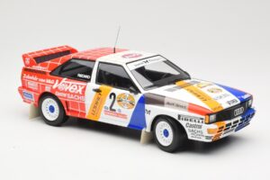 Audi Quattro A2 Schmidt Motorsport #2 H. Demuth / W. Lux Winners Hunsrück Rally 1984 Minichamps 1:18 155841102 Μέταλλο - εικόνα 4 από 6