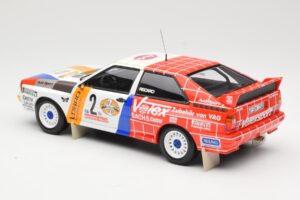 Audi Quattro A2 Schmidt Motorsport #2 H. Demuth / W. Lux Winners Hunsrück Rally 1984 Minichamps 1:18 155841102 Μέταλλο - εικόνα 5 από 6