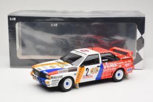 Audi Quattro A2 Schmidt Motorsport #2 H. Demuth / W. Lux Winners Hunsrück Rally 1984 Minichamps 1:18 155841102 Μέταλλο - εικόνα 6 από 6
