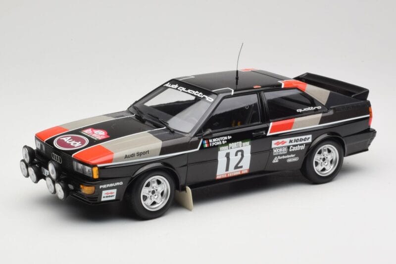 Audi Quattro #12 M. Mouton / F. Pons Audi Sport Rally de Portugal 1981 Minichamps 1:18 155811112 Μέταλλο