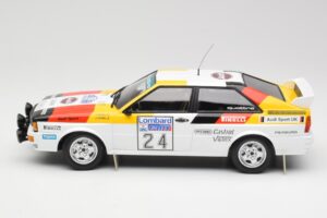 Audi Quattro #24 M. Demuth / M. Daniels Audi Sport Lombard RAC Rally 1982 Minichamps 1:18 155821124 Μέταλλο - εικόνα 3 από 6