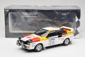 Audi Quattro #24 M. Demuth / M. Daniels Audi Sport Lombard RAC Rally 1982 Minichamps 1:18 155821124 Μέταλλο - εικόνα 6 από 6