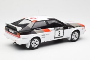 Audi Quattro #3 H. Mikkola / A. Hertz Rally Finland 1982 IXO 1:18 18RMC094A Μέταλλο - εικόνα 2 από 6