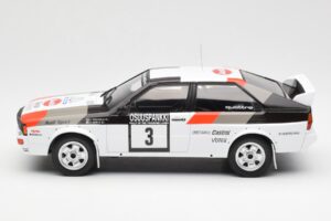 Audi Quattro #3 H. Mikkola / A. Hertz Rally Finland 1982 IXO 1:18 18RMC094A Μέταλλο - εικόνα 3 από 6