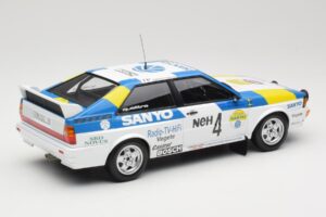 Audi Quattro #4 S. Blomqvist / B. Cederberg Audi Sport Sweden Winners International Swedish Rally 1982 Minichamps 1:18 155821 - εικόνα 2 από 6