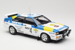 Audi Quattro #4 S. Blomqvist / B. Cederberg Audi Sport Sweden Winners International Swedish Rally 1982 Minichamps 1:18 155821 - εικόνα 4 από 6