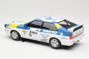 Audi Quattro #4 S. Blomqvist / B. Cederberg Audi Sport Sweden Winners International Swedish Rally 1982 Minichamps 1:18 155821 - εικόνα 5 από 6