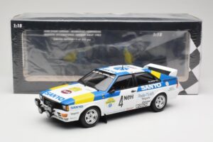 Audi Quattro #4 S. Blomqvist / B. Cederberg Audi Sport Sweden Winners International Swedish Rally 1982 Minichamps 1:18 155821 - εικόνα 6 από 6