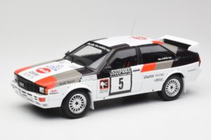 Audi Quattro #5 H. Mikkola / A. Hertz 1000 Lakes Rally 1982 IXO 1:18 18RMC094B Μέταλλο