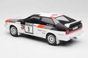 Audi Quattro #5 H. Mikkola / A. Hertz 1000 Lakes Rally 1982 IXO 1:18 18RMC094B Μέταλλο - εικόνα 5 από 6