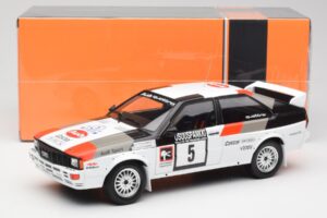 Audi Quattro #5 H. Mikkola / A. Hertz 1000 Lakes Rally 1982 IXO 1:18 18RMC094B Μέταλλο - εικόνα 6 από 6