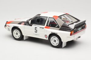 Audi Quattro Sport S1 #5 J. Buffum / N. Wilson Olympus Rally 1986 Otto 1:18 OT1159 Ρητίνη - εικόνα 5 από 6
