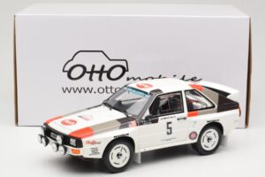 Audi Quattro Sport S1 #5 J. Buffum / N. Wilson Olympus Rally 1986 Otto 1:18 OT1159 Ρητίνη - εικόνα 6 από 6