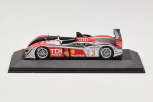 Audi R10 TDI LMP1 #3 L. Luhr / A. Premat / M. Rockenfeller 24 Hours of Le Mans 2008 Minichamps 1:43 400089903 Μέταλλο